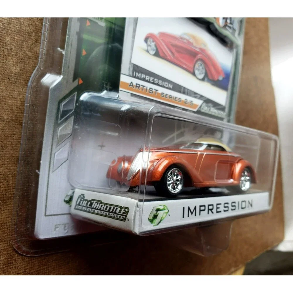 2006 JL FULL THROTTLE IMPRESSION Orange FOOSE DESIGN ARTIST SERIES #2/5 Die-Cast